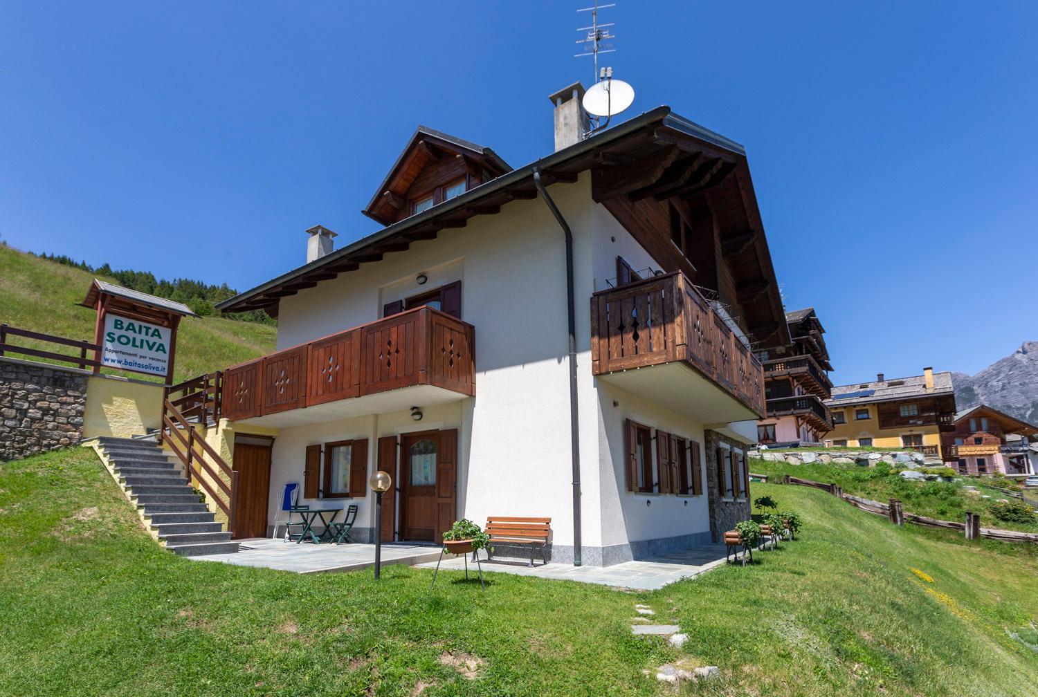 Appartamenti Baita Soliva Oga Exterior photo